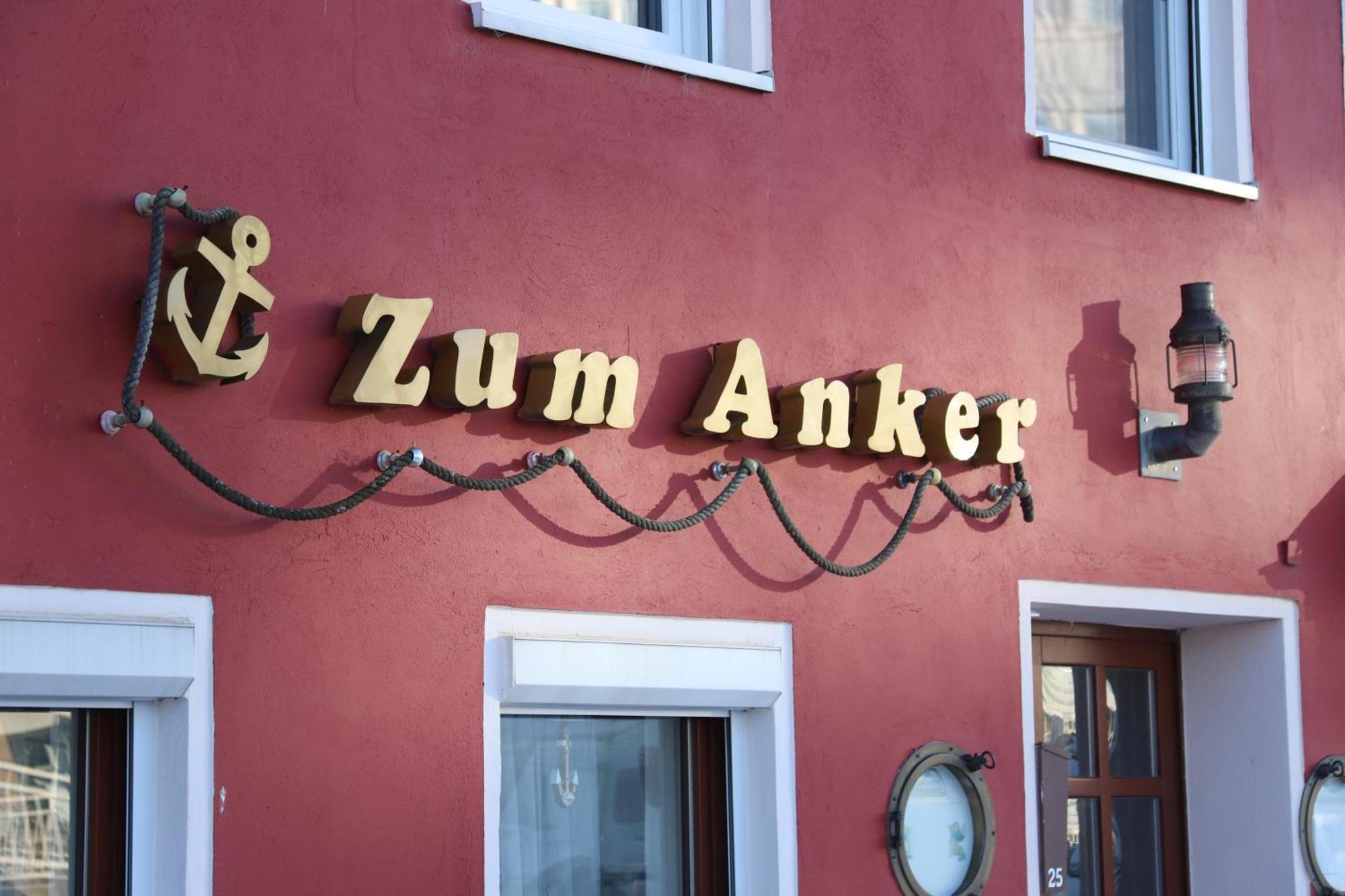 Hafenkoje Zum Anker Lägenhet Wolgast Exteriör bild